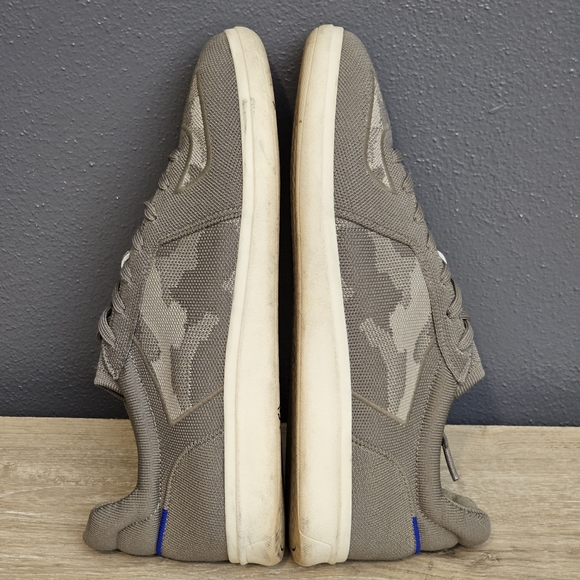 Rothys Shoes Men\'s Size 10 Taupe Desert Camo Sneaker Athletic Rothy\'s RS01 Knit main image 6